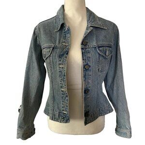 Gap | 80s Vintage Faded Blue Jean Jacket | Size: Small